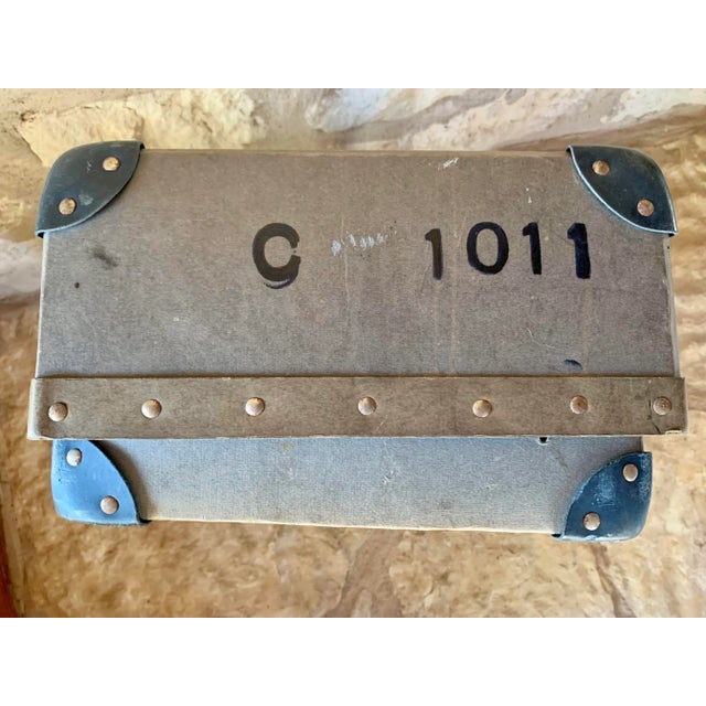 Early 20th Century Vintage English Laundry Mailing Box For Sale - Image 9 of 11