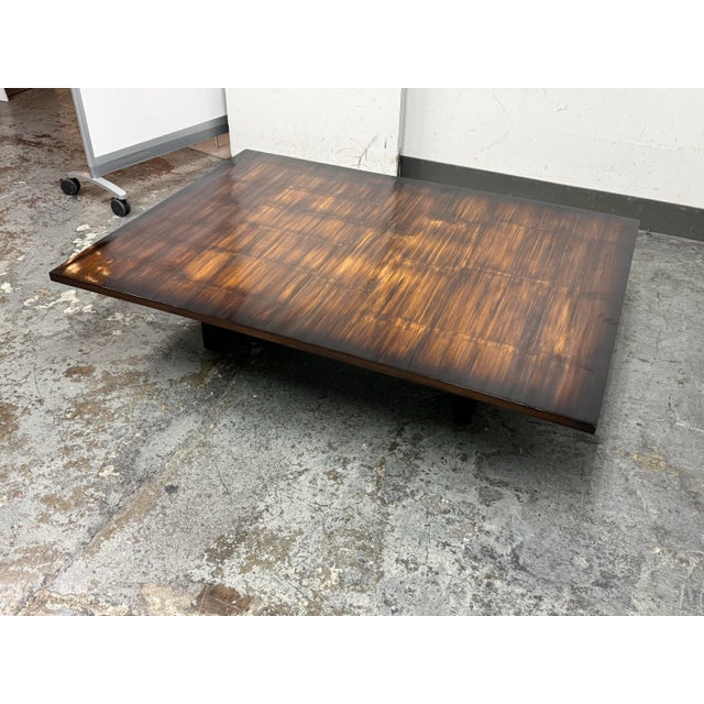 Contemporary Circa 2007 Williams-Sonoma Home Nassau Coffee Table For Sale - Image 3 of 12
