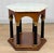 Neoclassical Vintage Neoclassical Marble Top Column Hexagon Side Table For Sale - Image 3 of 6