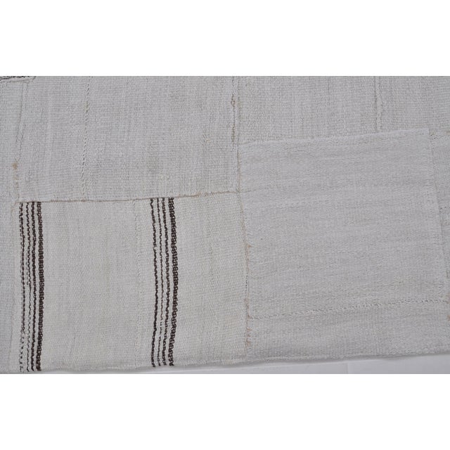 Textile Stripe Anatolian Vintage Hemp Kilim Runner For Sale - Image 7 of 10