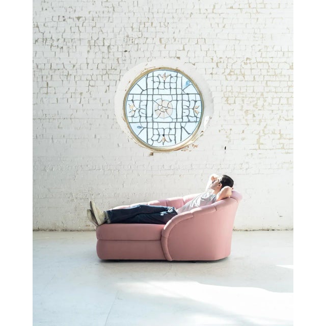 Vladimir Kagan Chaise Lounge for Directional For Sale - Image 9 of 12