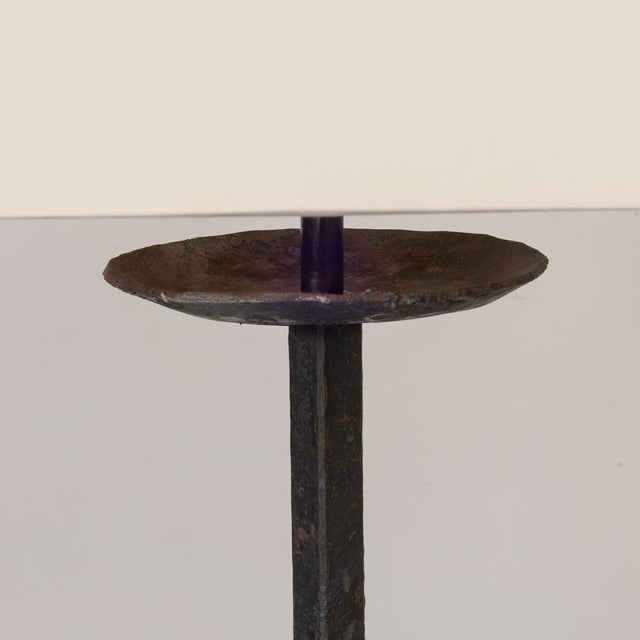 1940s 1940s French Iron Floor Lamp For Sale - Image 5 of 12