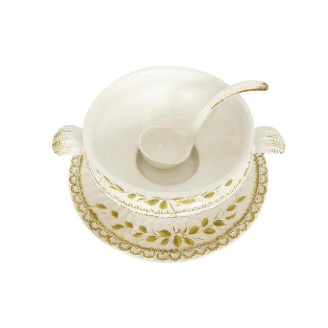 English Italian Ceramic Soup Tureen For Sale - Image 3 of 12