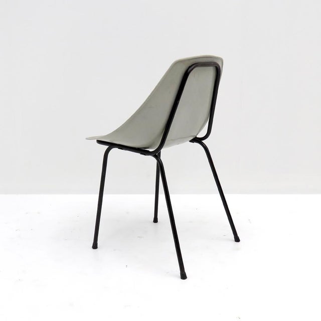 Set of Three Pierre Guariche for Meurop ‘Coquillage’ Dining Chairs, 1960 For Sale In Los Angeles - Image 6 of 9