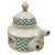 Mid-Century Modern Vintage Villeroy & Boch Basket Pattern Teapot With Lid, Germany For Sale - Image 3 of 9