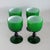 1960s Carlo Moretti Italian Green Cased Glasses- Set of 36 For Sale - Image 14 of 15
