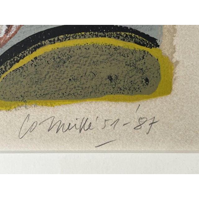 Corneille, Cobra Group: April in Paris 4, Silkscreen, 1987 For Sale - Image 3 of 10