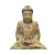 Rustic Wood Sitting Gautama Amitabha Shakyamuni Buddha Statue For Sale - Image 4 of 6