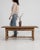 French Provincial Oak Coffee Table with Drawer, Circa 1970 For Sale - Image 9 of 14