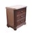 Stanley Furniture Stanley Furniture Walnut Contemporary Traditional 30" Three Drawer Nightstand 128-13-80 - Continental Barrel Finish For Sale - Image 4 of 15
