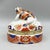 Vintage Andrea by Sadek Frog Imari Porcelain Trinket Box- Royal Crown Derby / Limoges Style – Japanese / Chinoiserie For Sale In Houston - Image 6 of 13