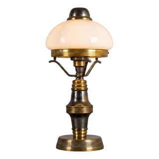 Vintage Steampunk Style Table Lamp, 1950s For Sale