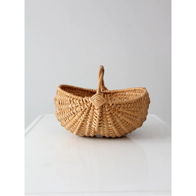 Vintage Harvest Basket For Sale - Image 13 of 13
