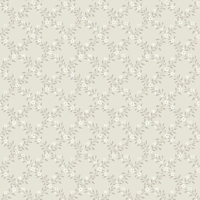 2020s Sample - Boråstapeter Sommarslöja Wallpaper in Grisaille For Sale - Image 5 of 5