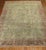 Green Background Persian Tabriz Rug rug no.j1615 For Sale In New York - Image 6 of 8