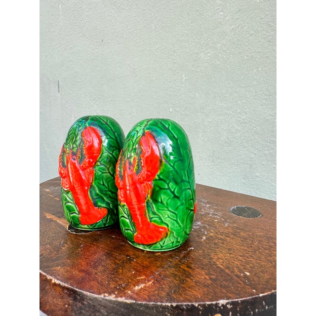 1970s 1970s "Cape Cod" Lobster Salt & Pepper Set For Sale - Image 5 of 6