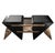 Not Yet Made - Made To Order "L'amore Dell'anima" Coffee Table With Bronze and Woven Leather For Sale - Image 5 of 7