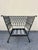 Charming Wrought Iron Patio Settee and Chair Style 2 Pieces For Sale - Image 10 of 18