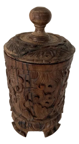 Carved Wooden Box