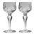 Stuart Glendevon Pattern Champagne Wine Hock Glasses Crystal Hand Blown - A Pair For Sale