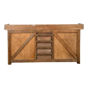 Early 20th Century Antique French Counter With Drawers