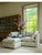 English Sophie Conran Coco 4 Seater Sofa - Andrew Martin Midsummer Faded Blue with Knife Edge Cushion For Sale - Image 3 of 6