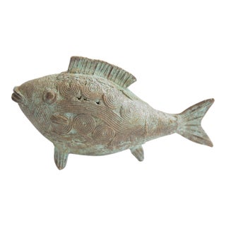 Vintage African Fish Casting For Sale