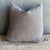Not Yet Made - Made To Order Stone Washed Linen Pillow in Ecorcé With Down Feather Insert For Sale - Image 5 of 5