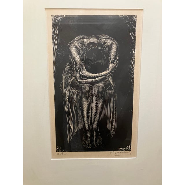 Realism Isaac Friedlander “Despair” For Sale - Image 3 of 5