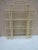1980s Coastal Style Natural Wicker Rattan Pagoda Etagere For Sale - Image 10 of 13