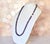 Charoite Long Necklace With Gilt Silver Charoite Clasp, 33.5" For Sale - Image 4 of 8