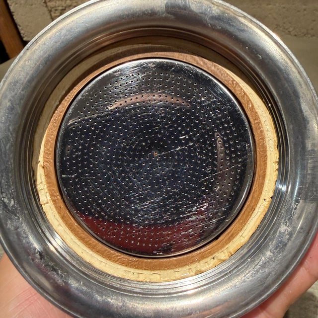 Vintage Gaggia Stainless Steel Stovetop Espresso Maker Inox Moka Pot For Sale - Image 10 of 13