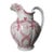 Antique Circa 1910 Art Nouveau Transferware Water Pitcher, Aurora For Sale