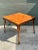 Vintage Light Bamboo Parquetry Game Table For Sale - Image 12 of 12