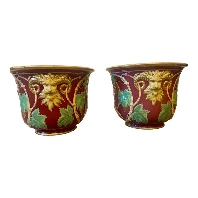 Vintage Neoclassical Planters, a Pair For Sale