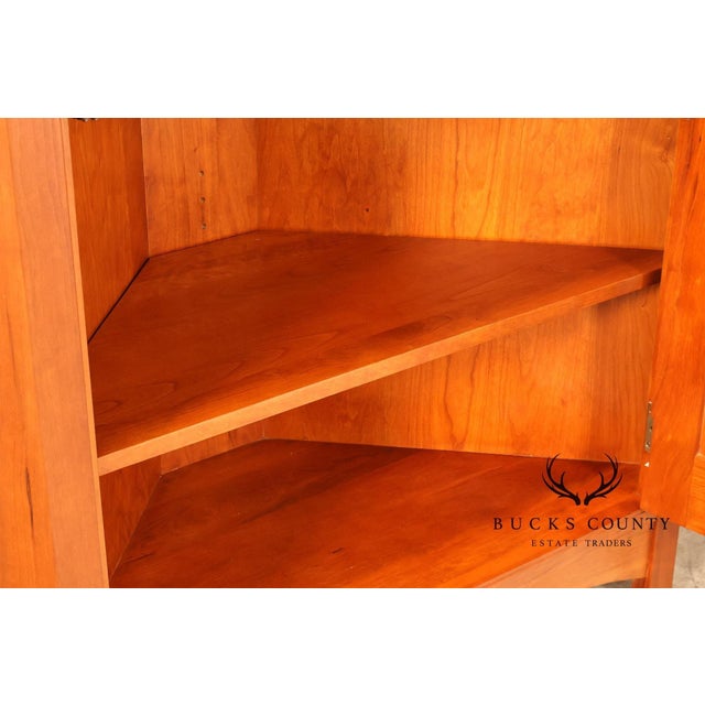 Stickley Mission Collection Cherry Corner Cabinet For Sale In Philadelphia - Image 6 of 18