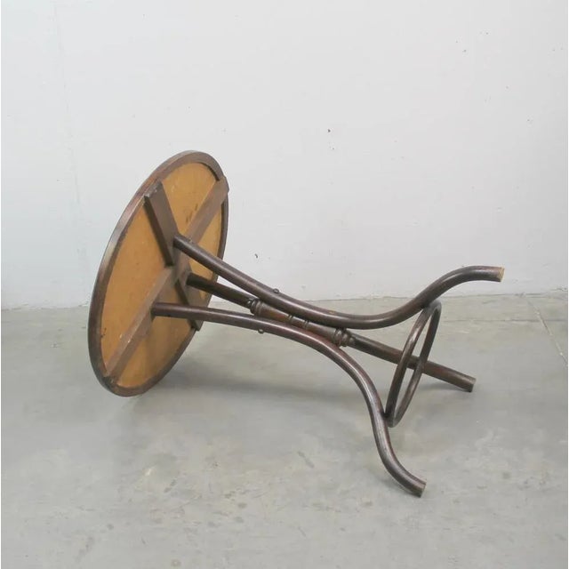 Auxiliary Table in the style of Thonet, 1920s For Sale - Image 4 of 7