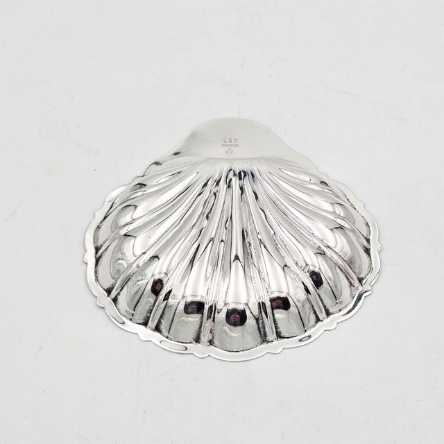 1950s Sterling Silver Shell Dish, u.s.a. Circa 1950 For Sale - Image 5 of 7