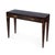Kai 45 in. W Rectangular Burl Wood 2 Drawer Console Table, Dark Burl For Sale - Image 9 of 9