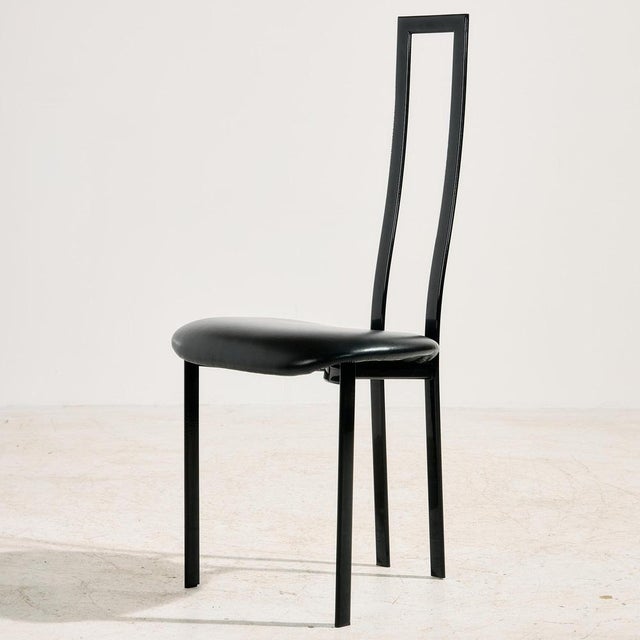 Postmodern Dining Chairs by Maurizio Cattelan for Cattelan, 1980s, Set of 2 For Sale - Image 3 of 18