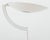 Postmodern Postmodern White Enameled Metal Floor Lamp For Sale - Image 3 of 6