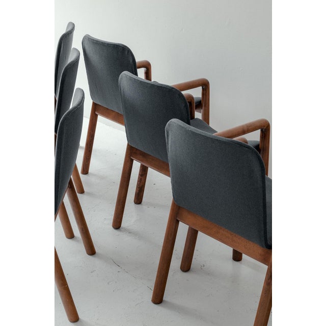 Dilos Dining Chairs by Guido Faleschini for 4 Mariani, Italy, 1975, Set of 6 For Sale - Image 4 of 13