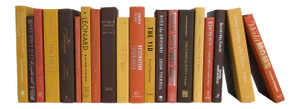 Decorative Books - Harvest Books - Yellow and Brown Books By The Foot