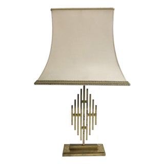 Vintage Bronze Table Lamp, 1960s For Sale