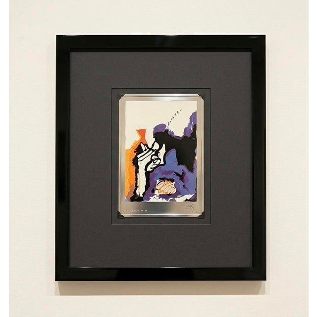 Presenting an exceptional, authentic museum-grade work by master Surrealist Salvador Dalí. This striking piece, titled...