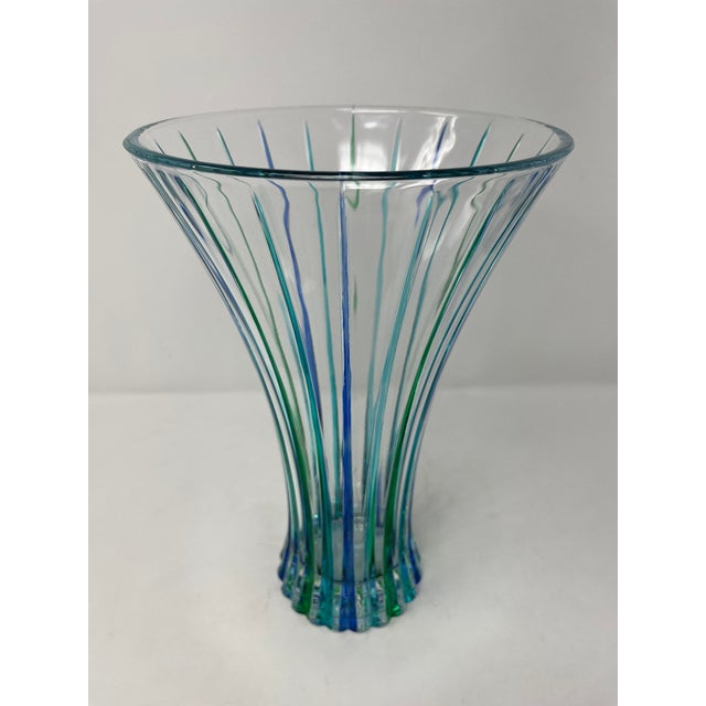 Contemporary Centerpiece Vase Made in Venice For Sale - Image 3 of 5