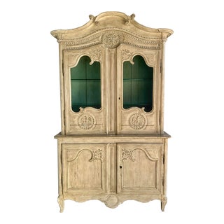 19th C. French Louis XV Cabinet For Sale