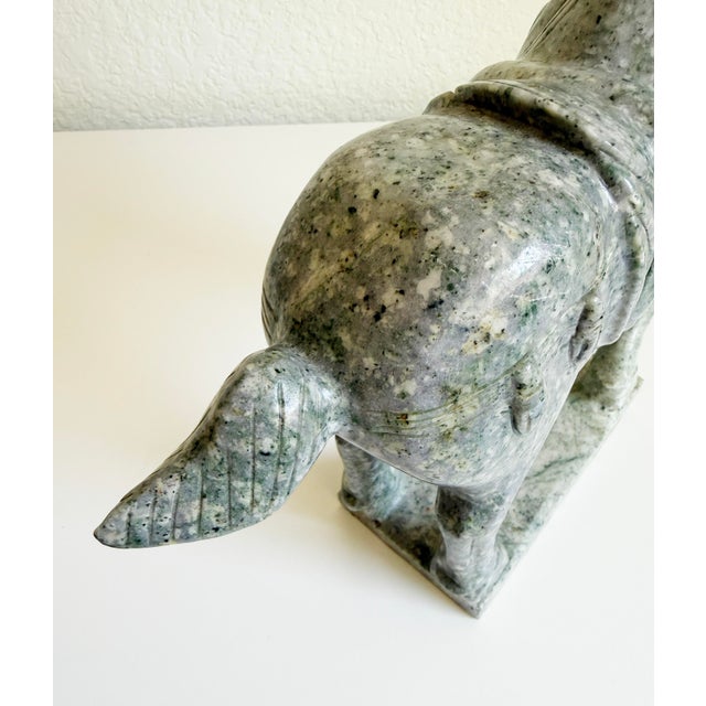 Mid 20th Century Chinese Tang-Style Stone Horse, Mid 20th Century For Sale - Image 5 of 11