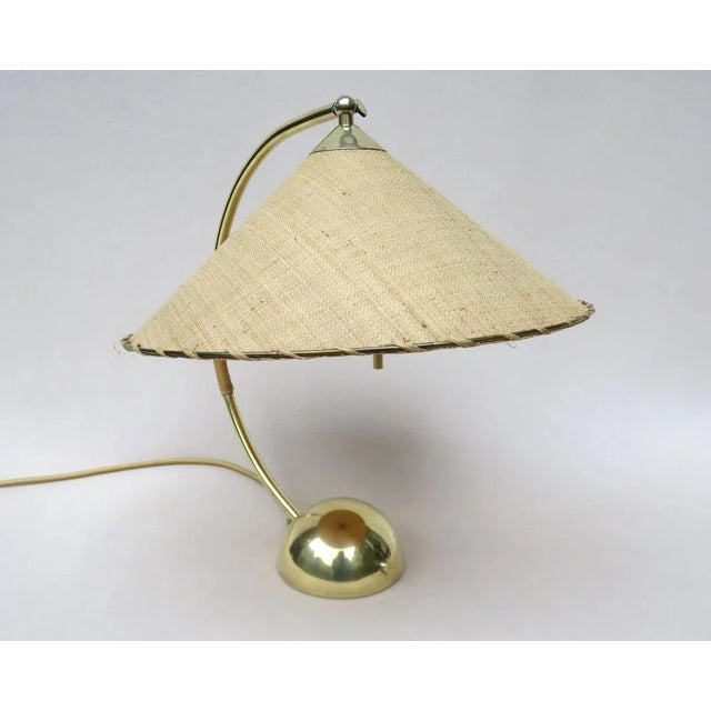 A rare and unusual table lamp from the 40s, manufactured by Pitt lamps and designed by Pitt Müller. Source: Modern lamps...