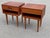 Dyrlund Teak Nightstands attributed to Johannes Andersen for Dyrlund, 1963, Set of 2 For Sale - Image 4 of 11